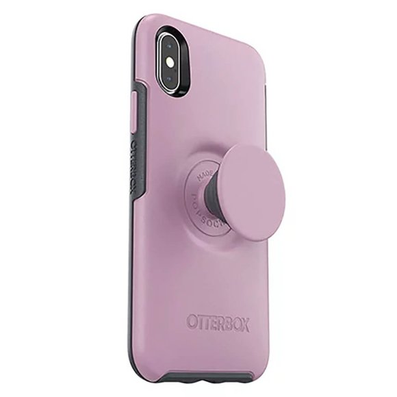 IPHXSXSYMMVP Otter + Pop Symmetry Series for iPhone X/Xs - Muave Pink